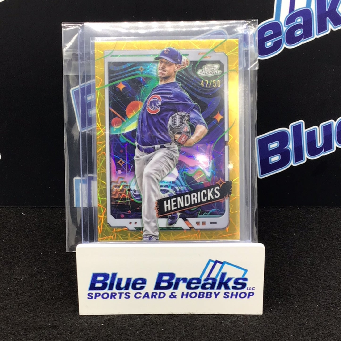 2024 Topps Chrome Cosmic gold Kyle Hendricks 47/50 #38 Cubs