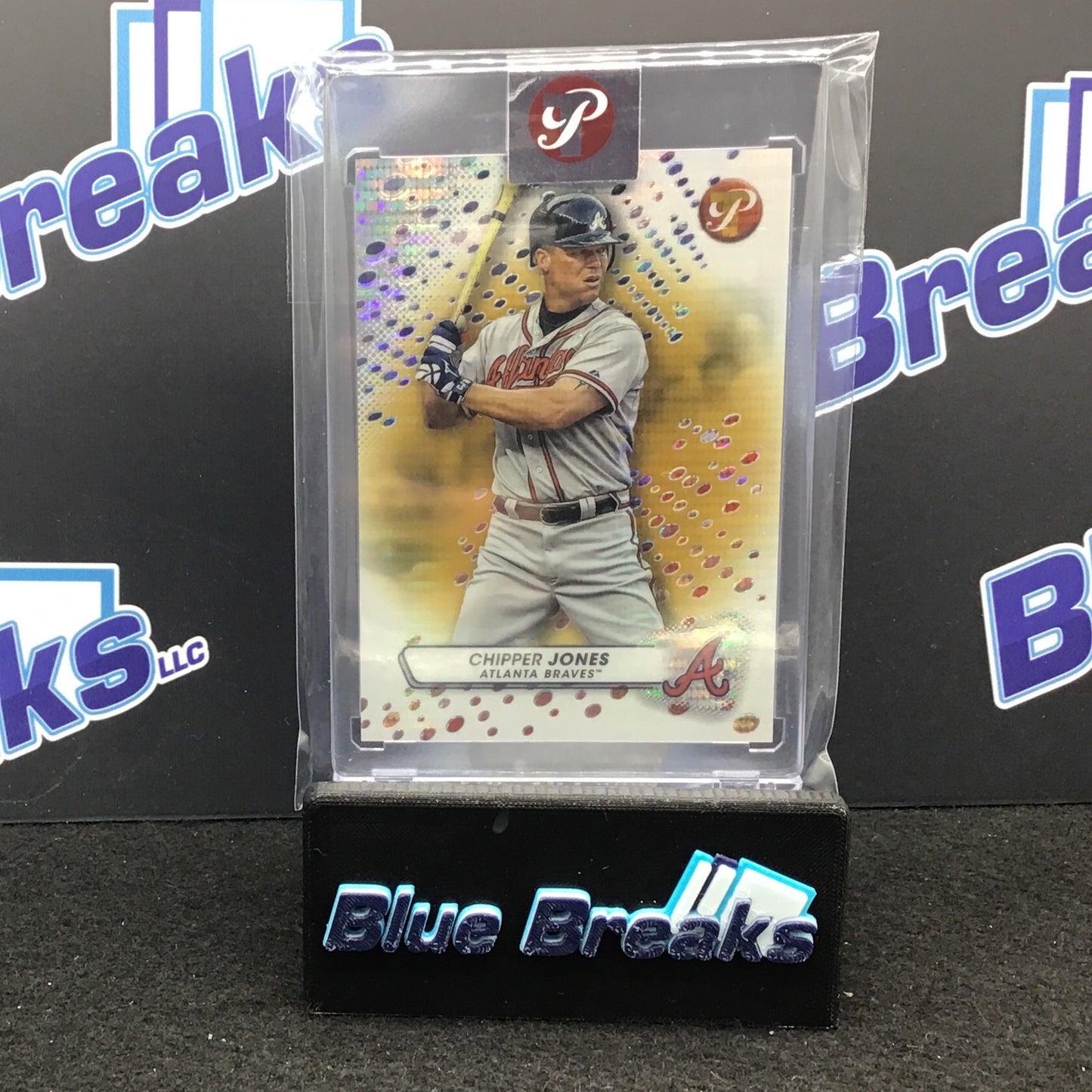 2023 Topps - Pristine - Chipper Jones - Pristine - Gold - 26/50 - 148 - Atlanta Braves