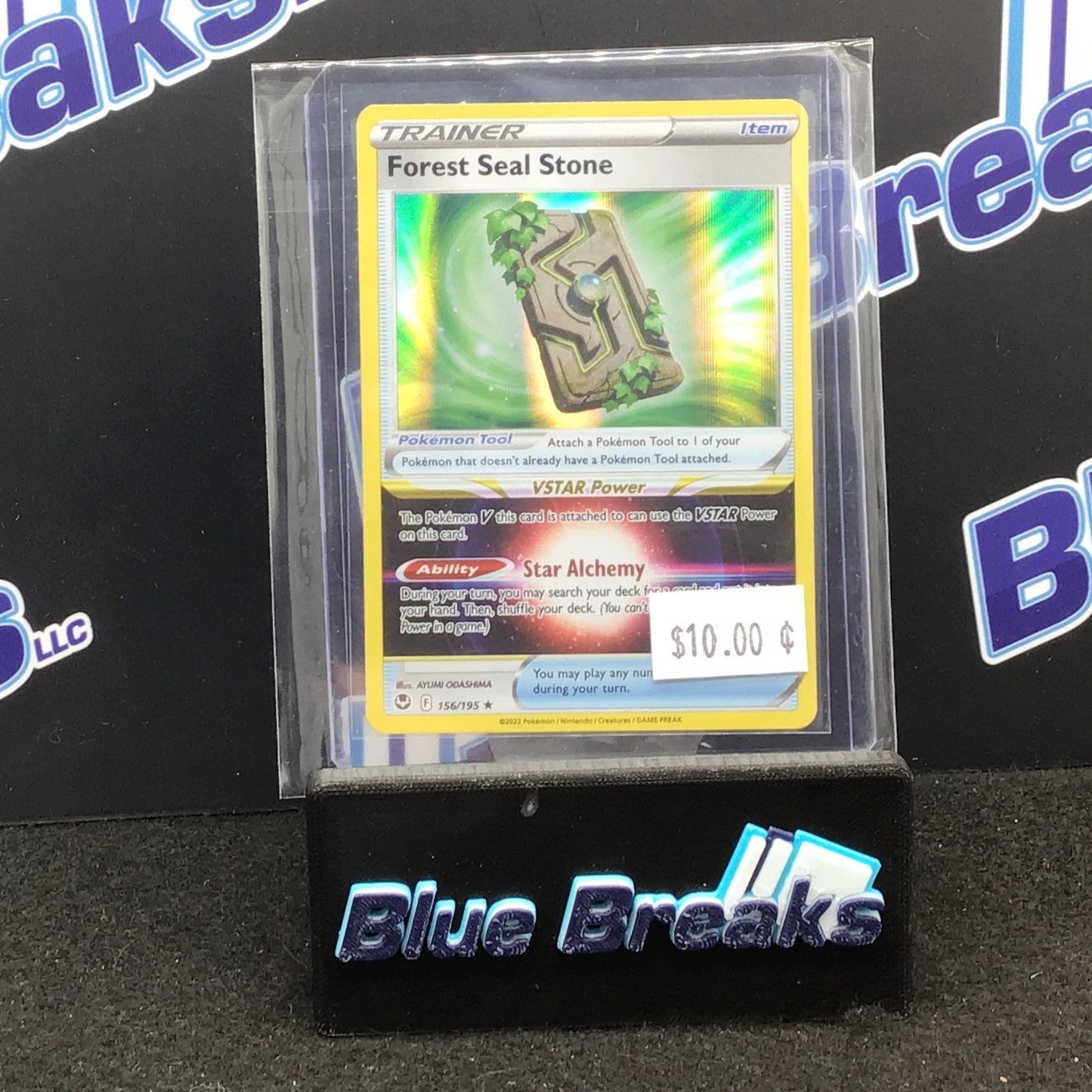 Pokémon - Trainer - Forest Seal Stone - 156/195