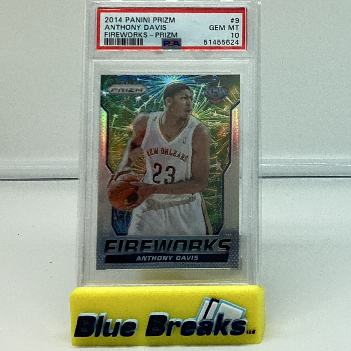 2014 Panini Prizm - Anthony Davis - Gem 10