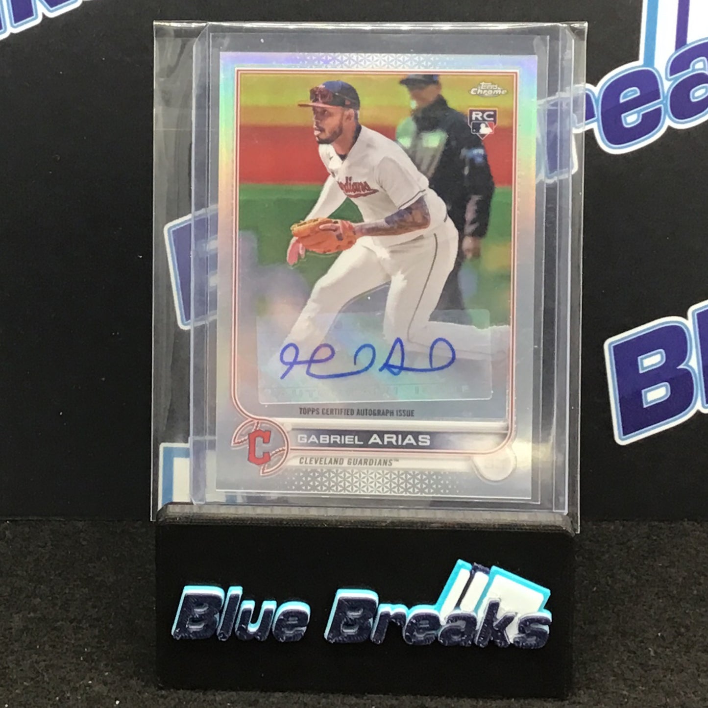 2022 Topps Chrome - Gabriel Arias - Cleveland Guardians - #AC-GA - Autograph