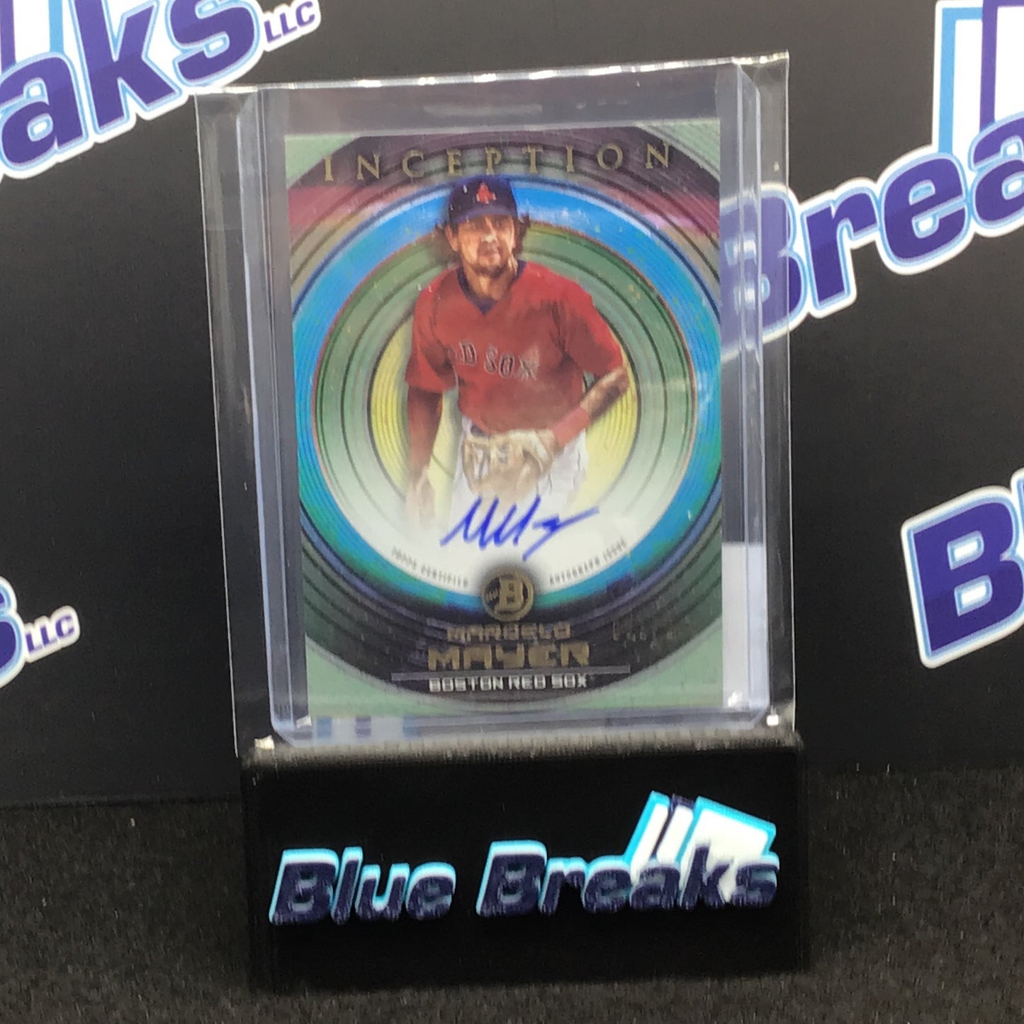 2022 Bowman Inception Marcelo Mayer auto 021/200 #PA-MMR Red Sox