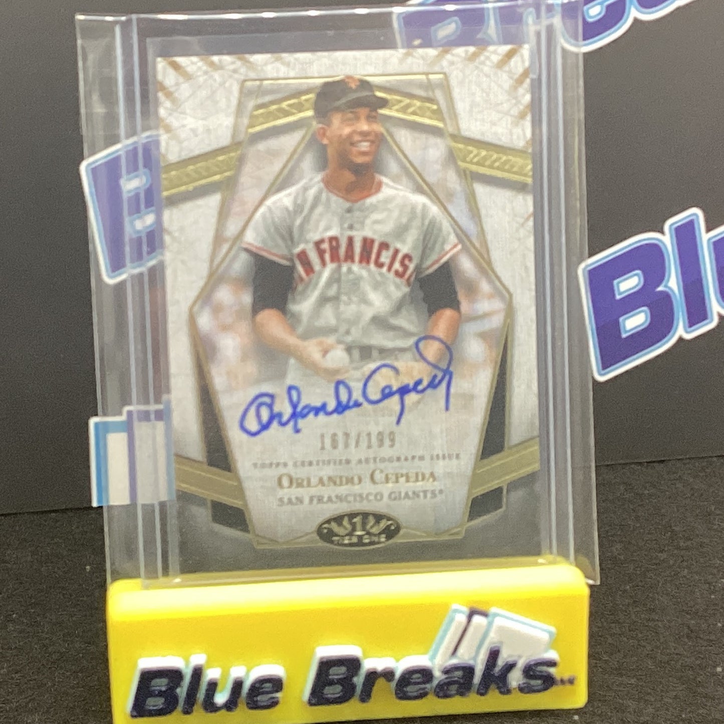 2022 Topps Tier One - Orlando Cepeda 167/199