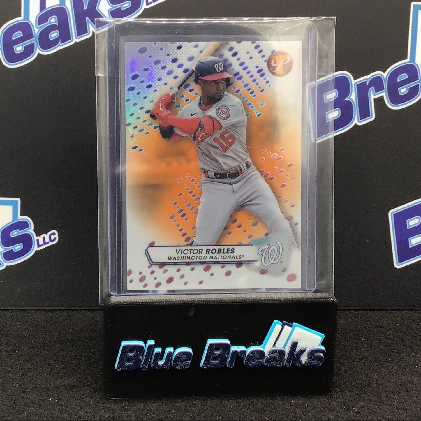 2023 Topps - Pristine - Victor Robles - 22/25 - Orange - Washington Nationals