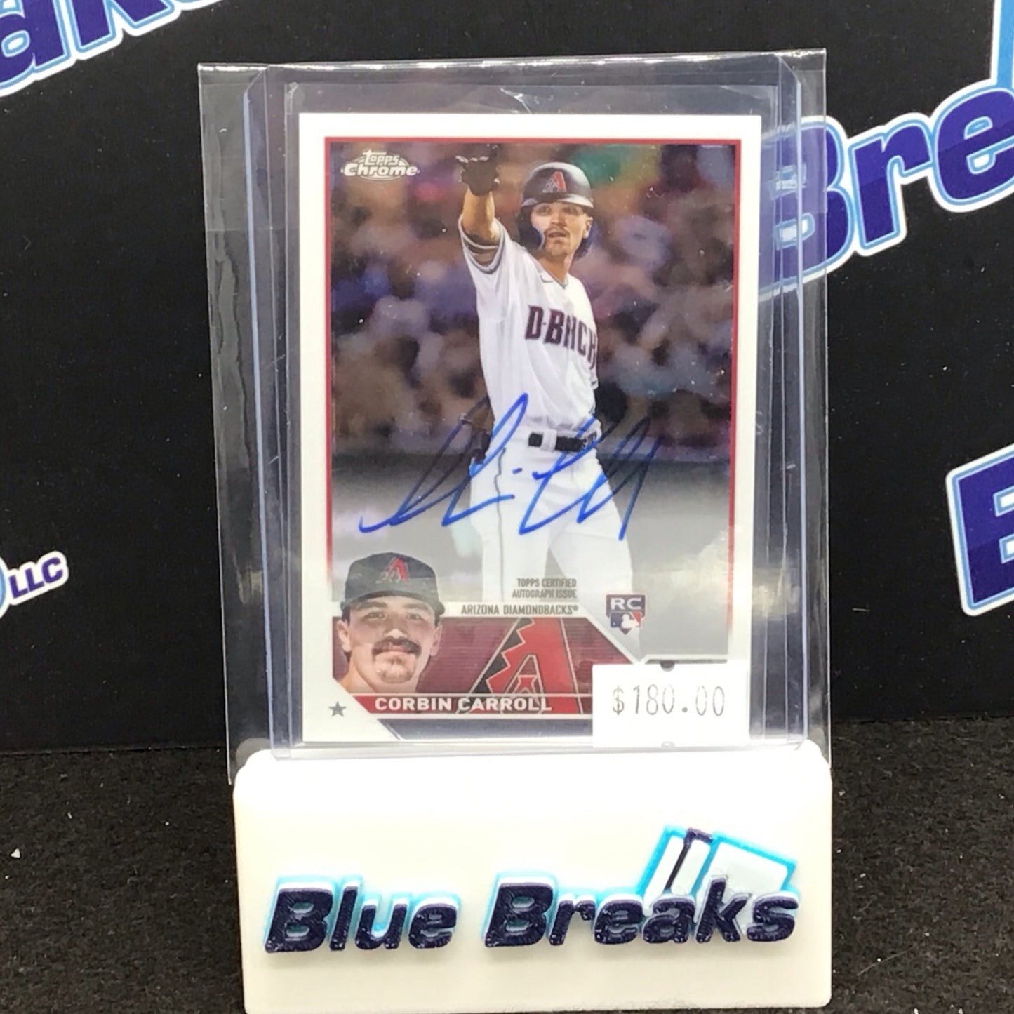 2023 Topps Chrome Corbin Carroll auto RC #RA-CCA Diamondbacks