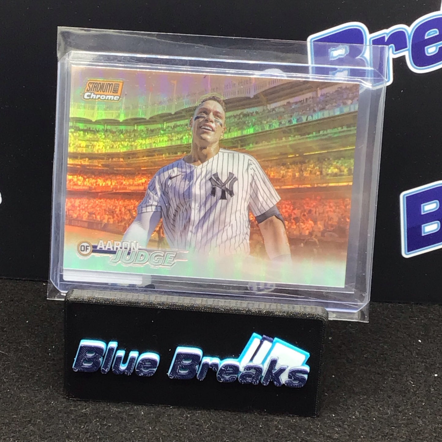 2023 Topps Stadium Club Chrome orange Aaron Judge 92/99 #99 Yankees