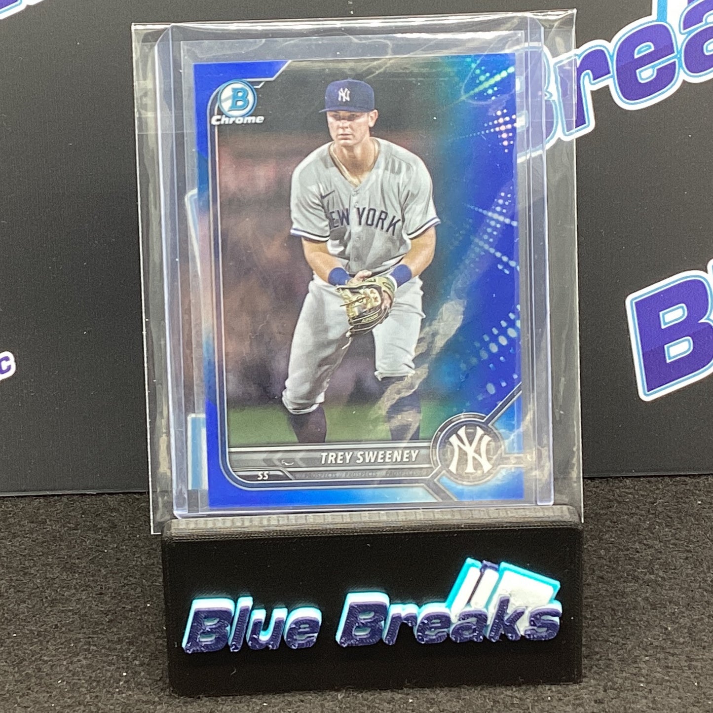 2022 Bowman Chrome Trey Sweeney 059/150 #BDC-156 Yankees