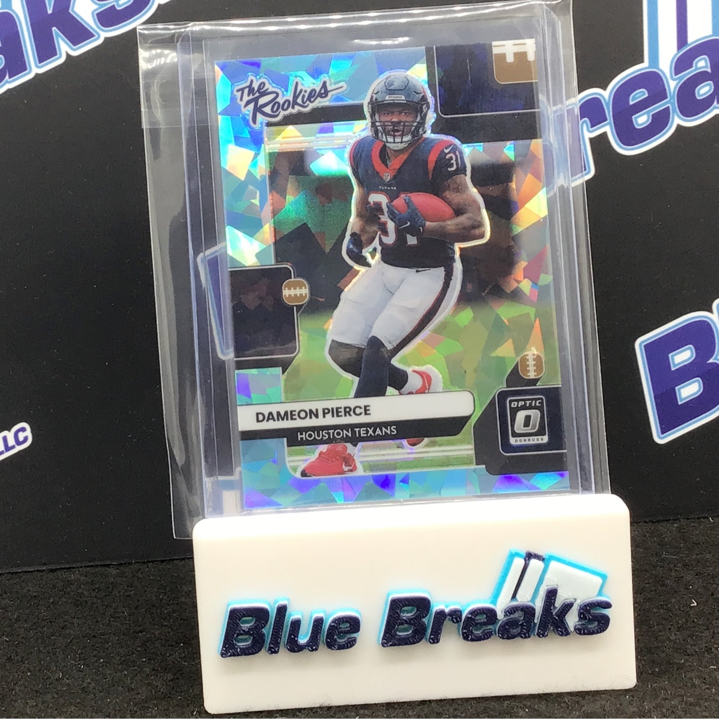 2022 Panini - Donruss Optic - Dameon Pierce - The Rookies - Houston Texans - 3/15