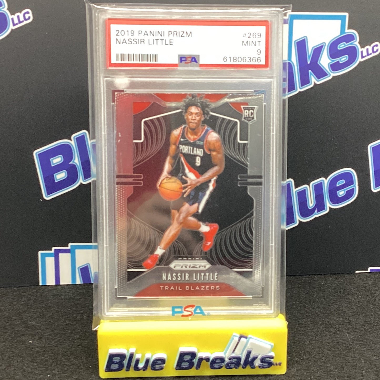 2019 Panini Prizm Nassir Little PSA #9