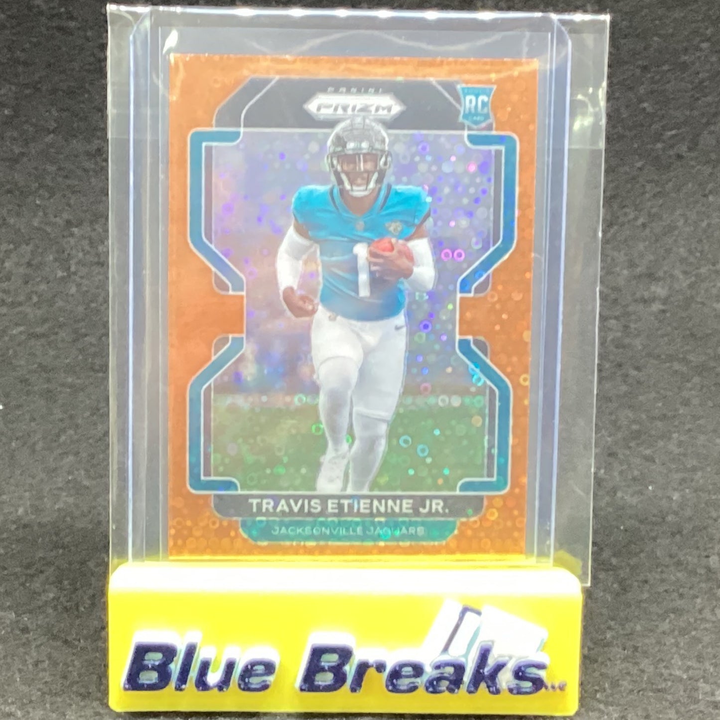 2021 Panini Prizm - Travis Etienne Jr #344 Orange Disco