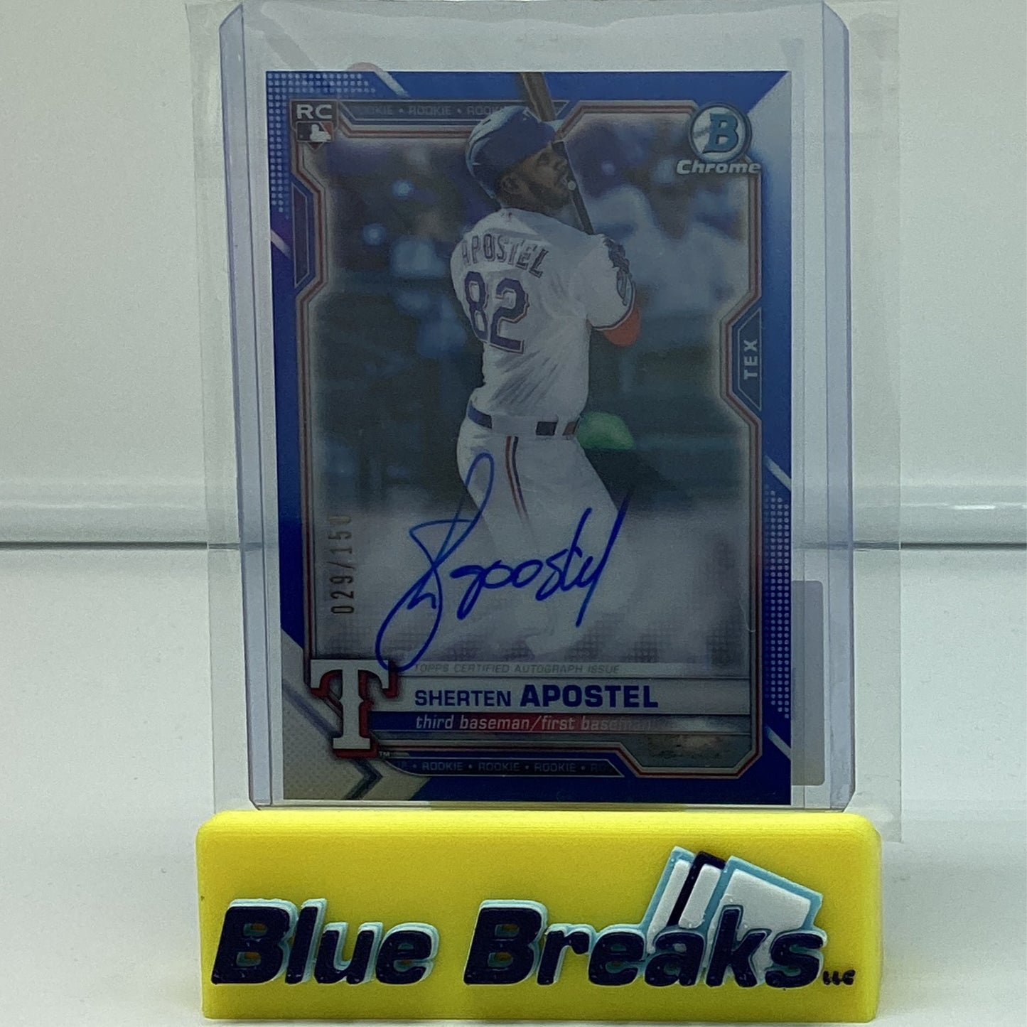 2021 Bowman Chrome - Sherten Apostel 29/150