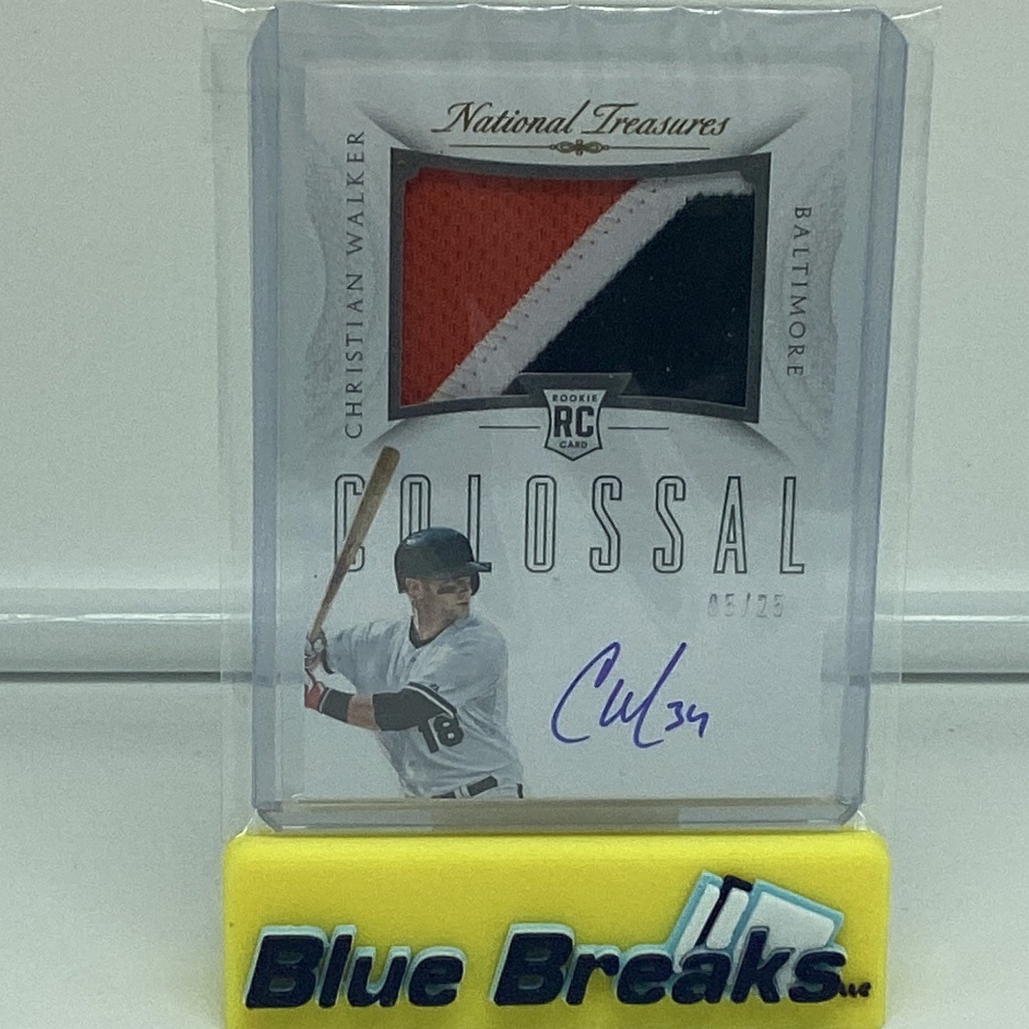 2015 National Treasures - Christian Walker 5/25