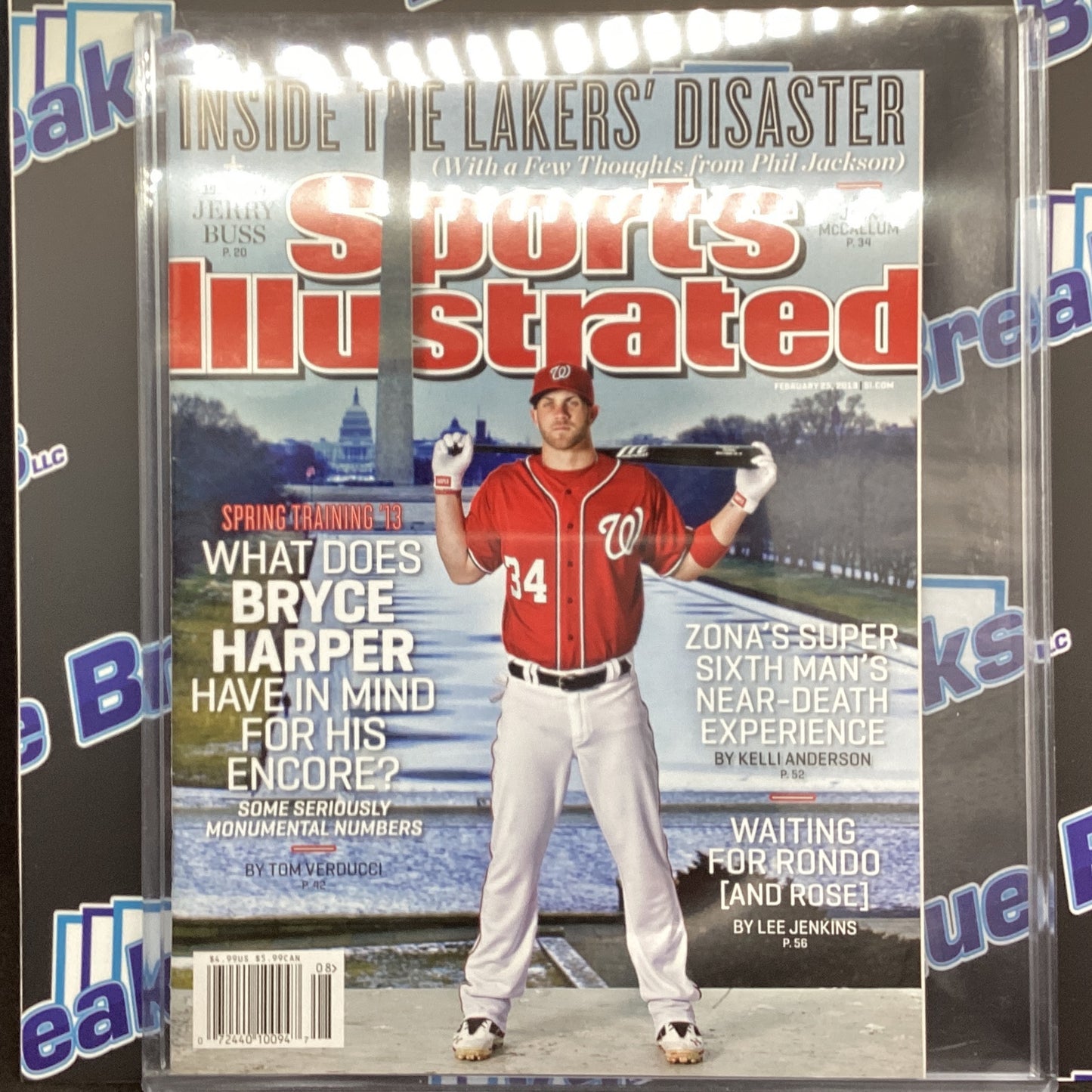 02/25/2013 Sports Illustrated Bryce Harper no label