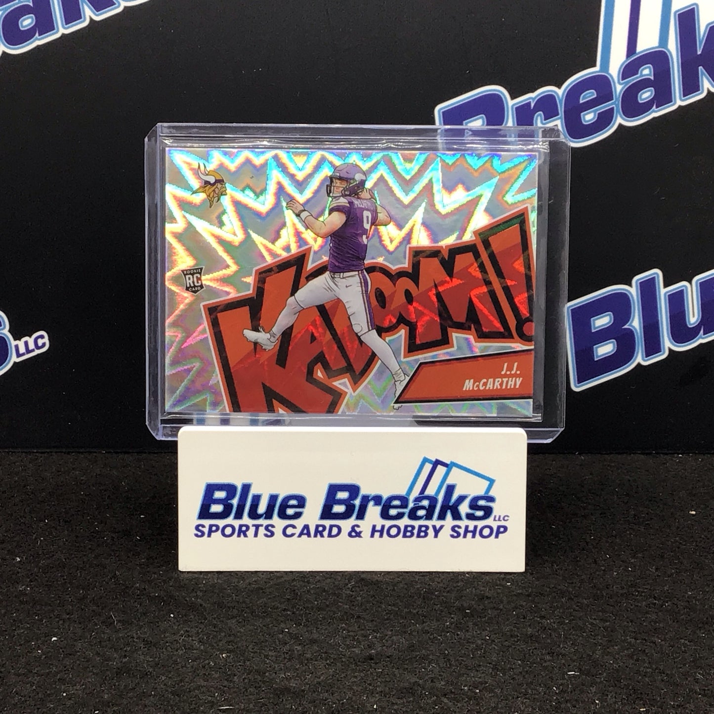 J.J. McCarthy 2024 Absolute Kaboom! Vikings