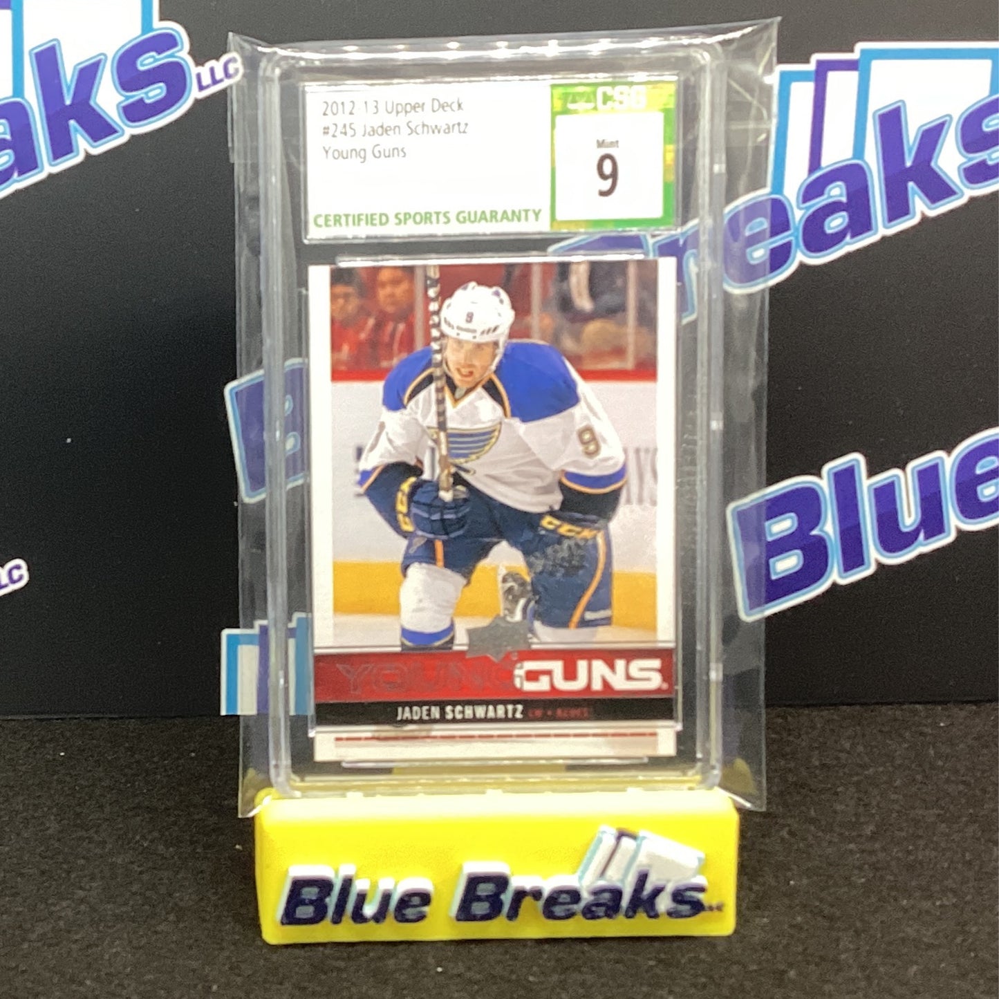 2012-13 Upper Deck - Jaden Schwartz Young Guns CSG 9