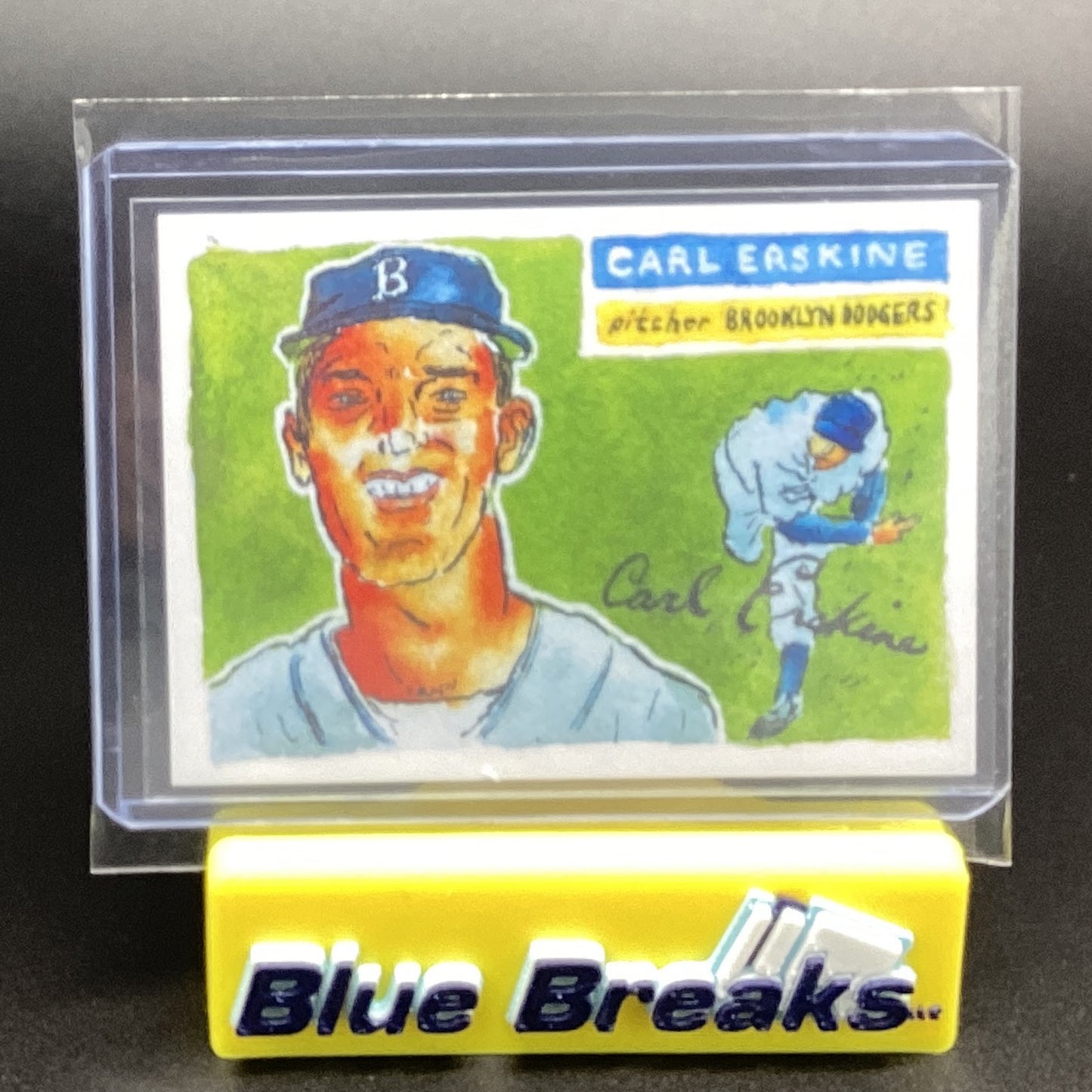 2022 Topps Carl Erskine Andy Friedman 59 Dodgers