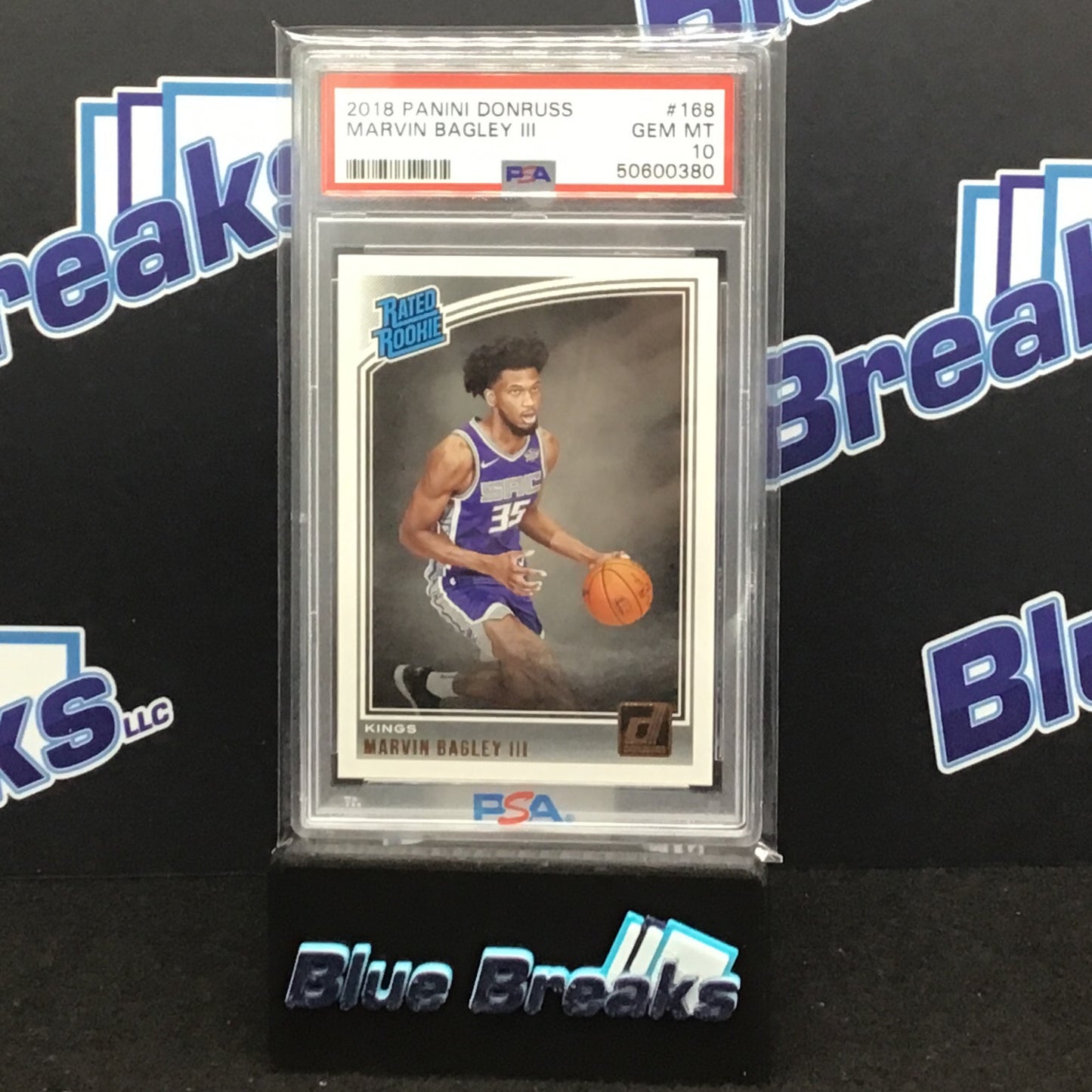 2018 Panini Donruss Marvin Bagley III #168 PSA 10 Kings