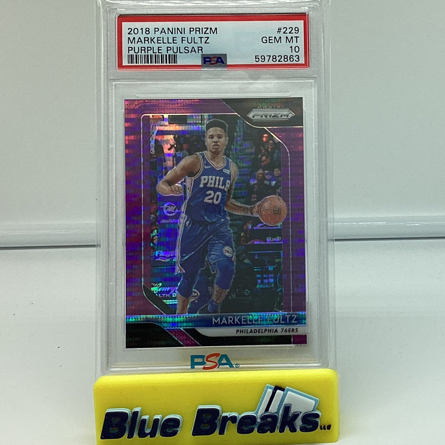 2018 Panini Prizm Markelle Fultz Gem 10