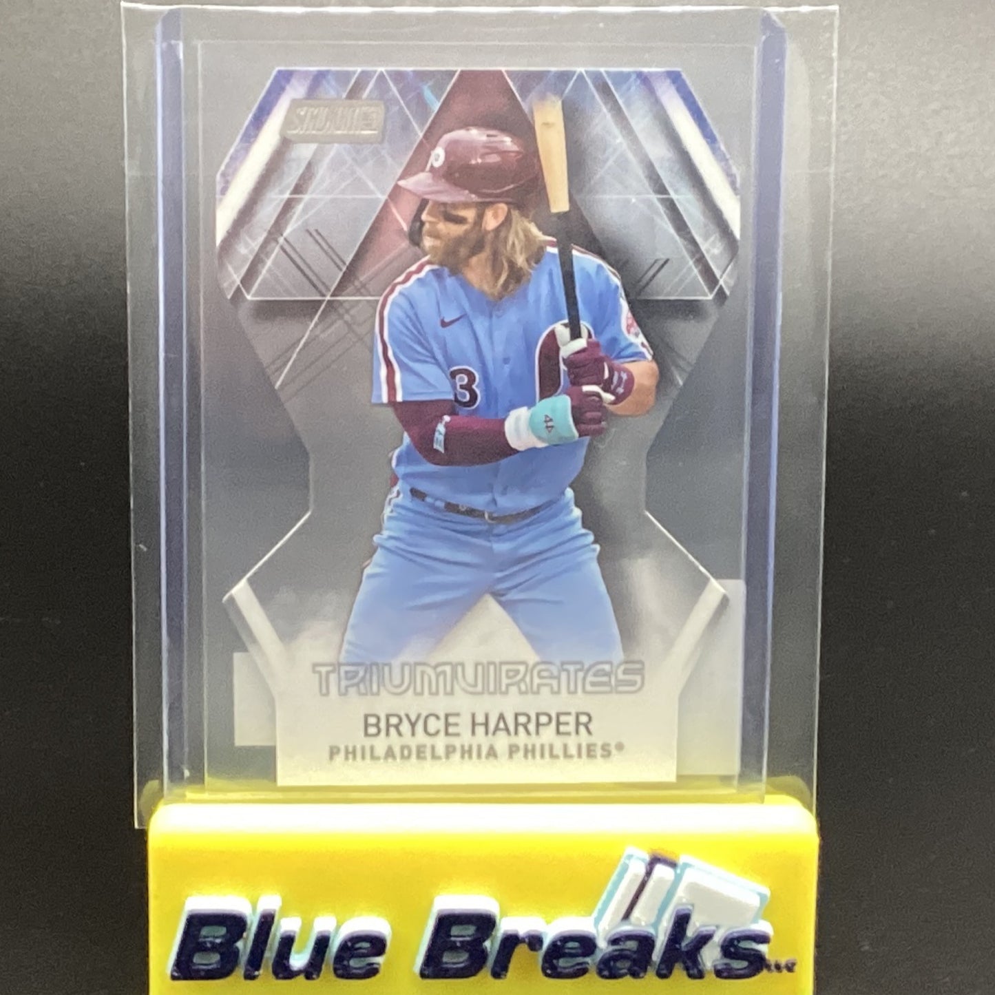 2021 Topps Stadium Club Triumvirates Bryce Harper