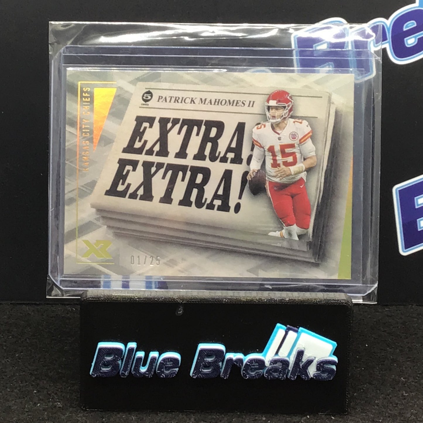 2021 Panini Xr Extra! Extra! Patrick Mahomes #EXT3 Chiefs