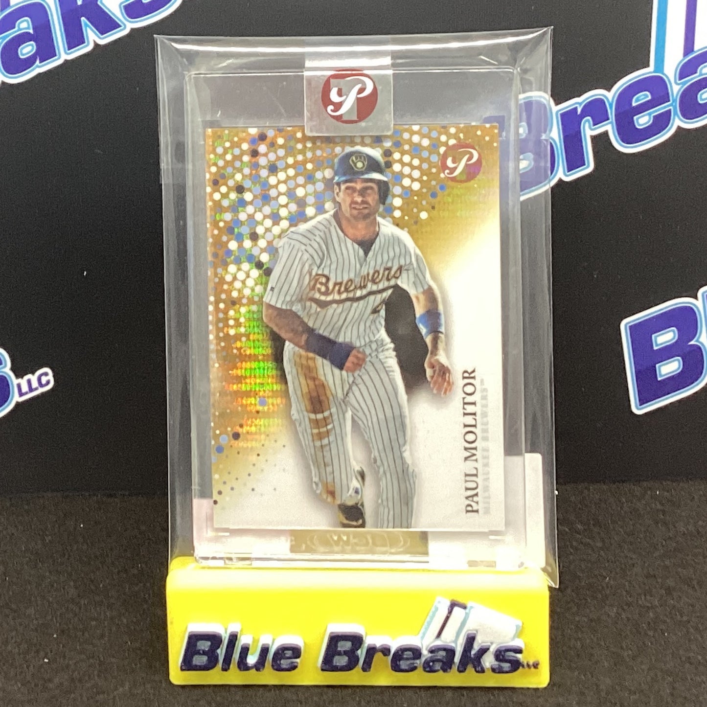 2022 Topps Pristine Gold Paul Molitor encased 47/50
