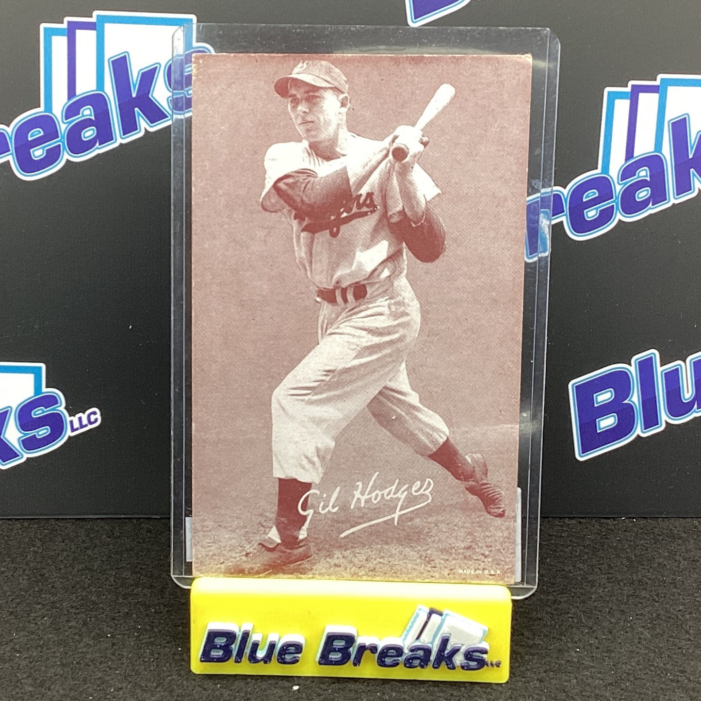1947 - 1966 Exhibit Card Gil Hodges