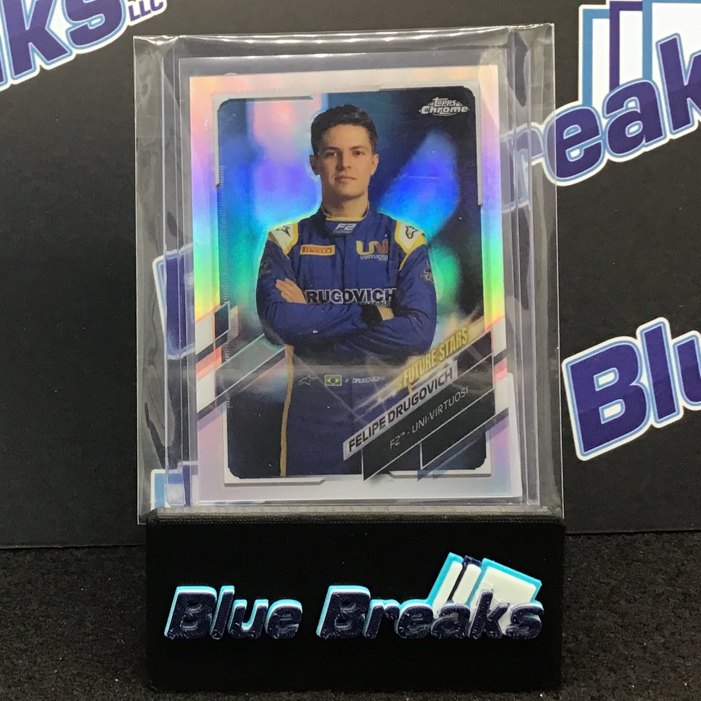 2021 Topps Chrome Future Stars Refractor Felipe Drugovich #60 F2