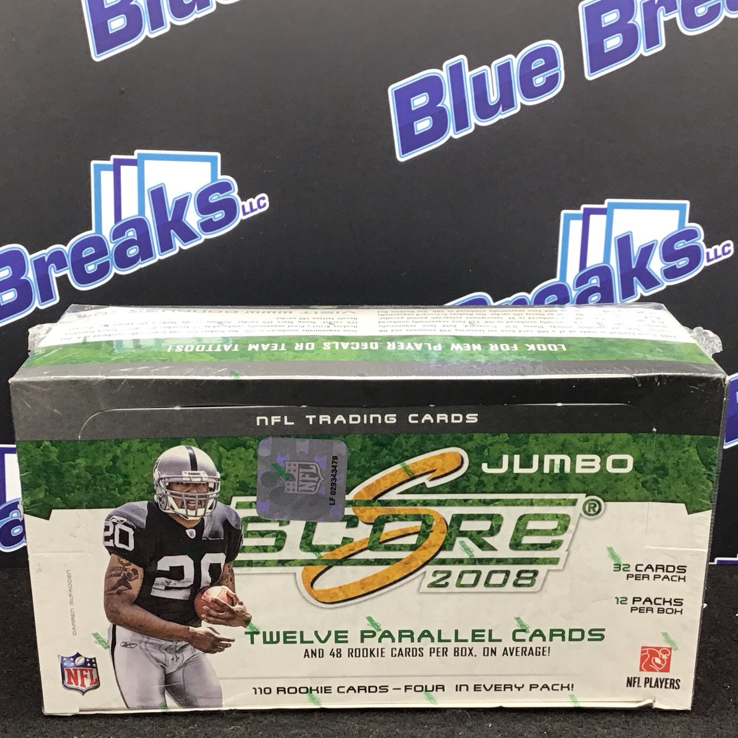 2008 Score Football Jumbo Box