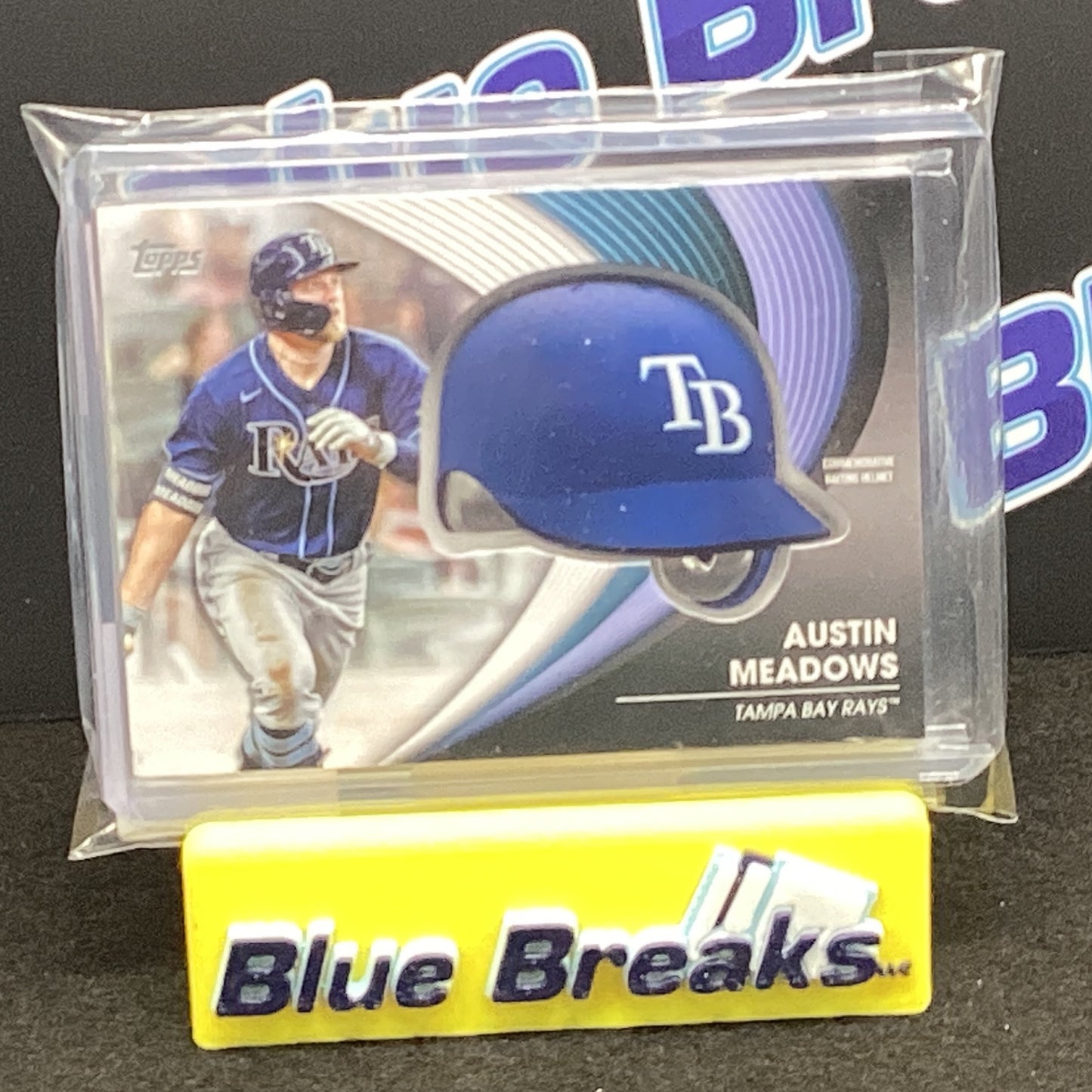 2022 Topps Series 2 Austin Meadows Helmet