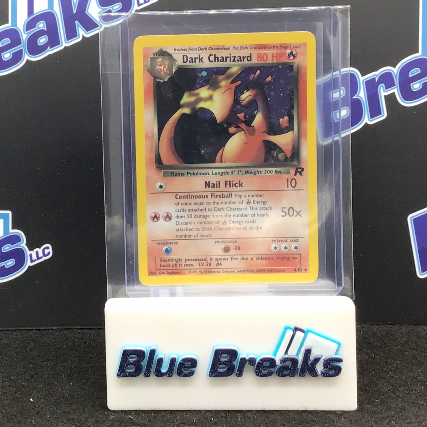 Pokémon - Dark Charizard # 4/82 / Team Rocket - MP