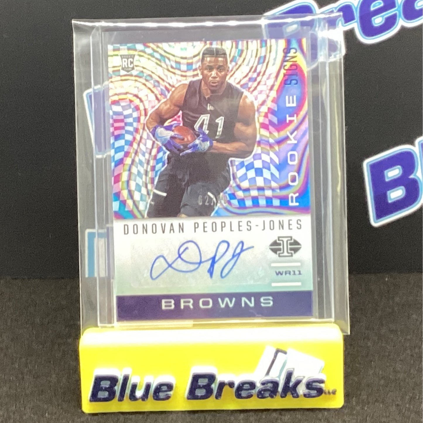 2020 Panini Illusions Rookie Signs Donovan Peoples-Jones auto 62/99