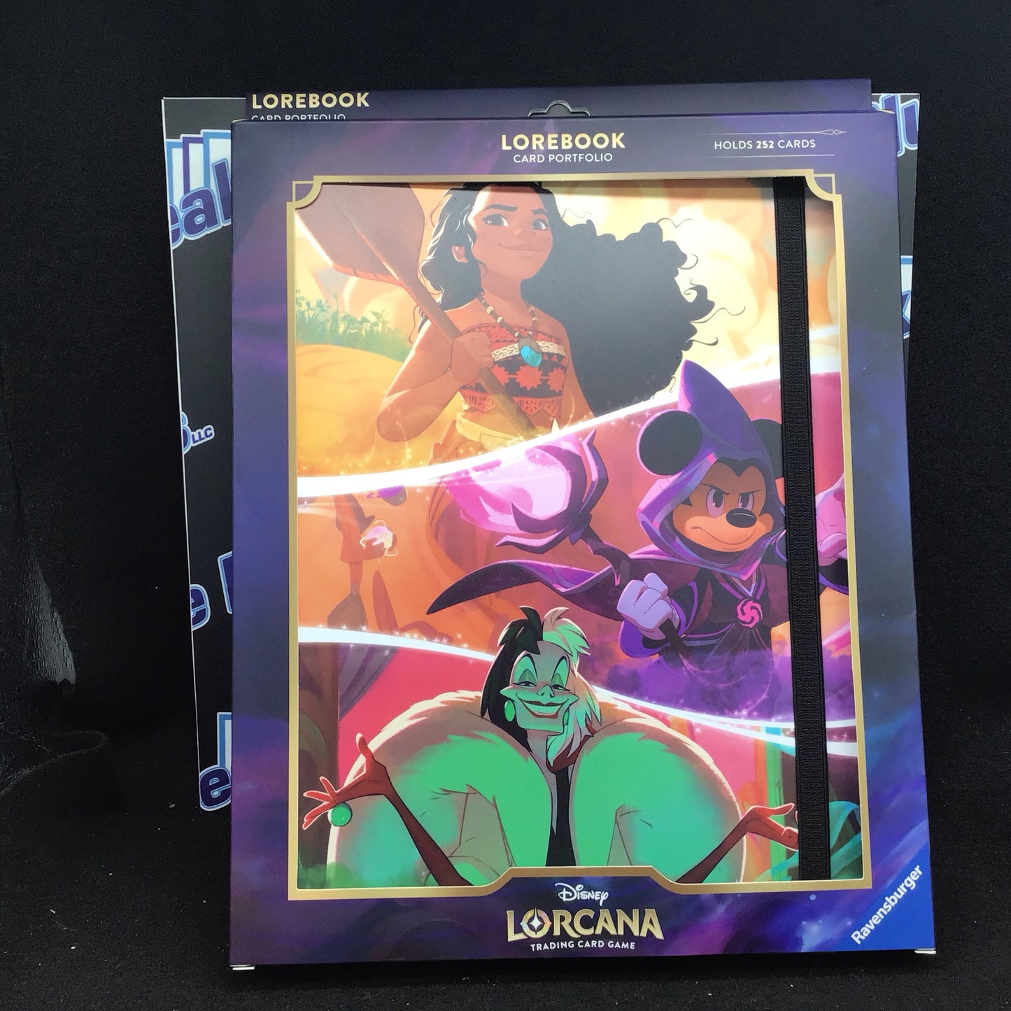 Disney Lorcana: Lorebook Card Portfolio Moana Mickey Cruella