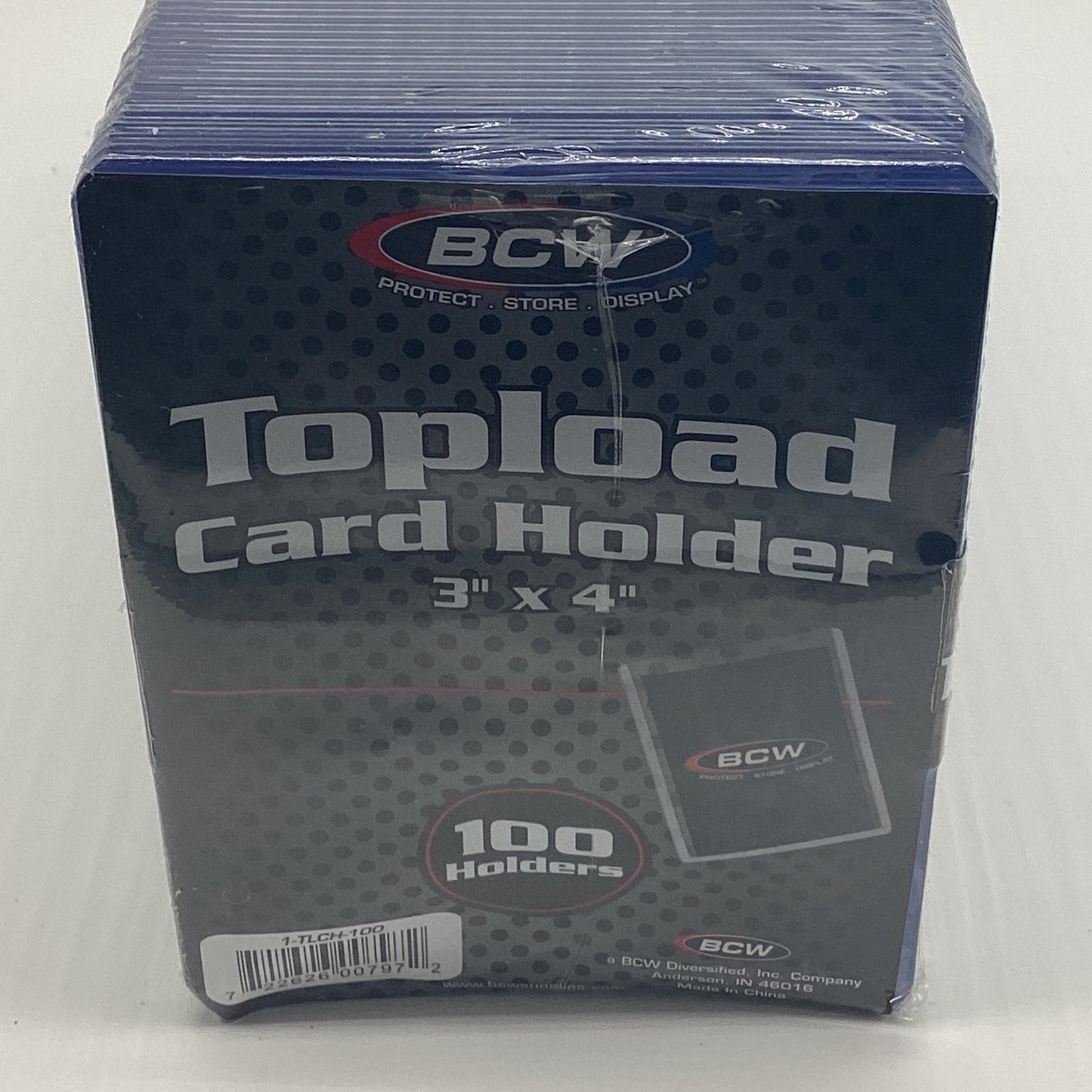 BCW Toploader 100 pack