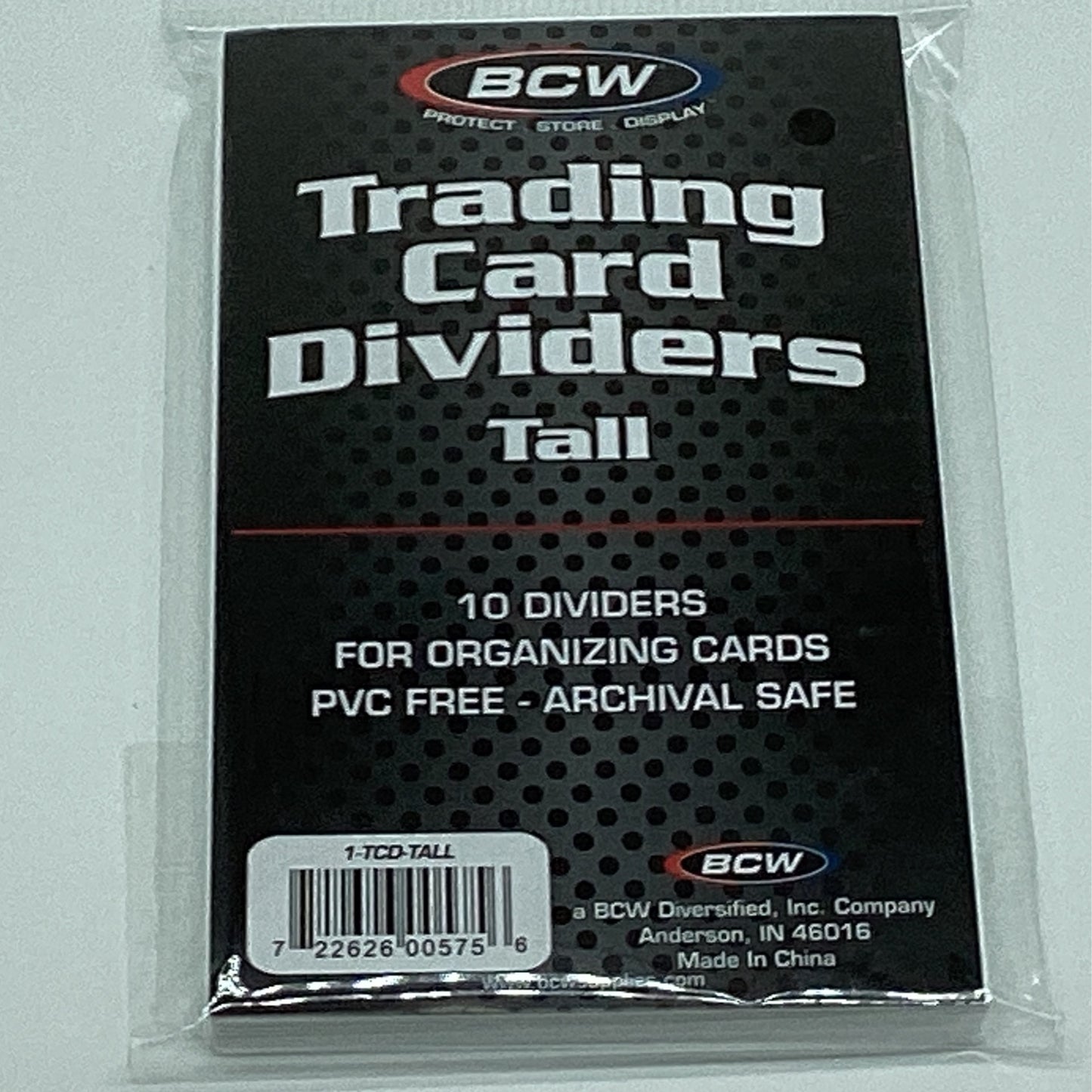 BCW Trading Card Dividers Tall