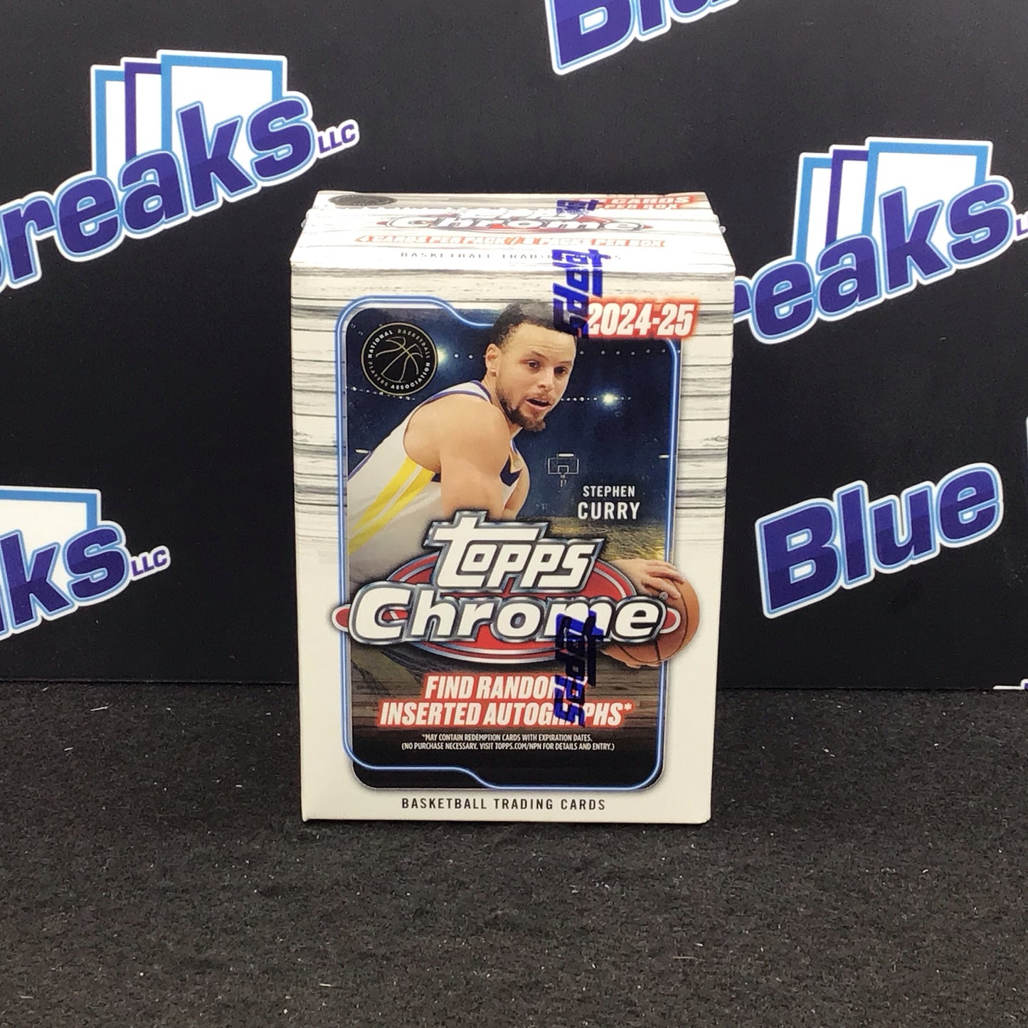 2024/25 Topps Chrome Basketball 8-Pack Blaster Box - Sealed Wax