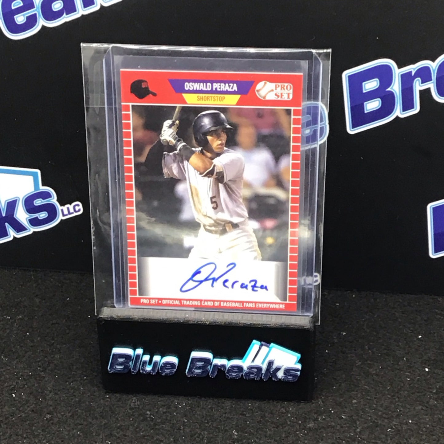 2023 Leaf Pro Set Oswald Peraza auto #PS-OP1 Yankees