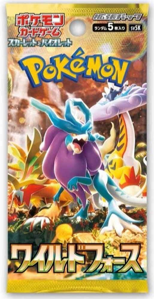 Pokémon Card Game Scarlet & Violet Expansion Pack Wild Force Box (Japanese Ver)