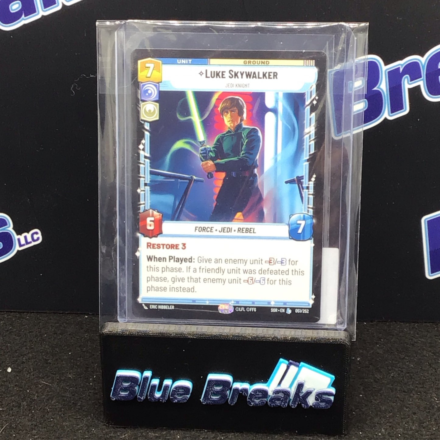 2024 Star Wars Unlimited Luke Skywalker #051/052