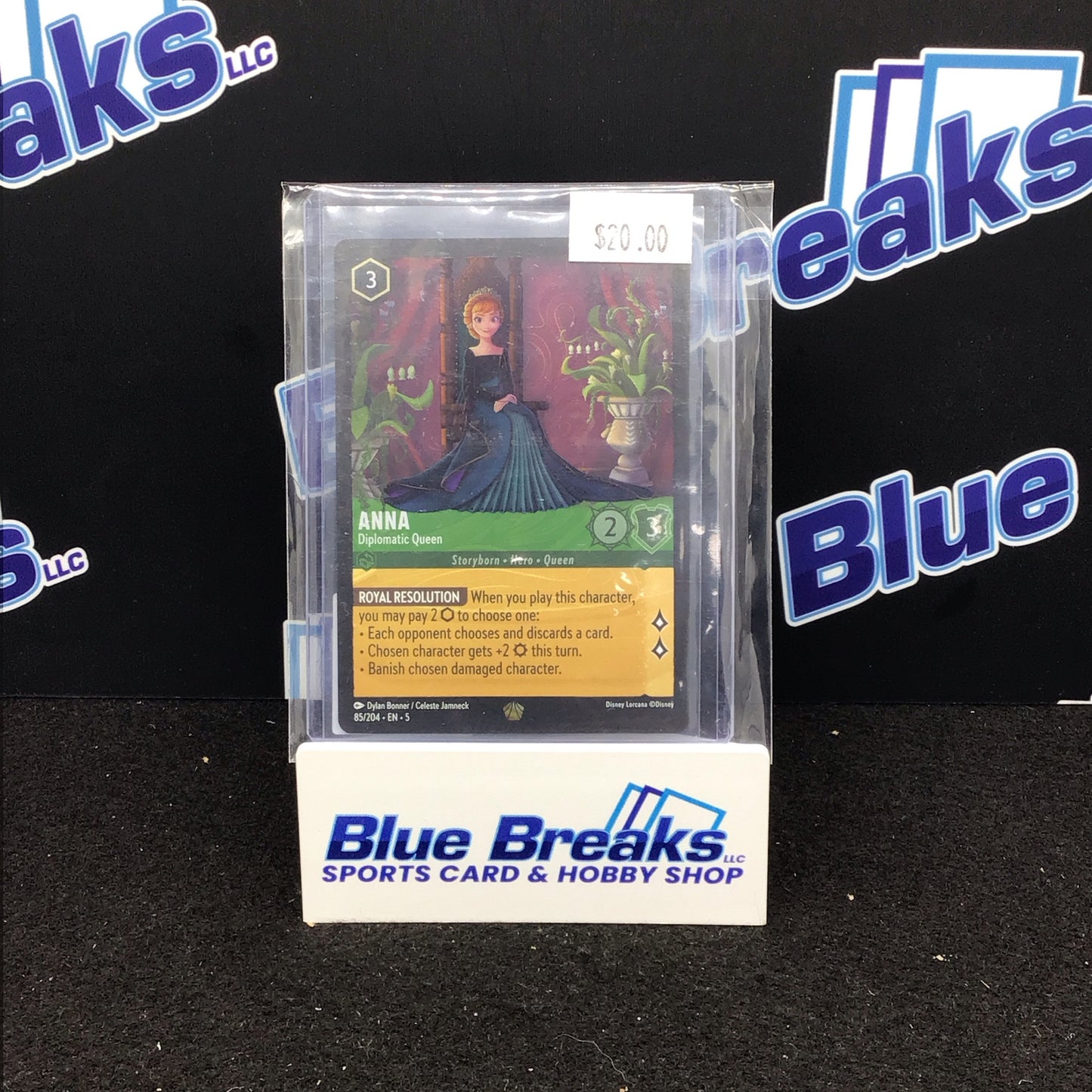 2024 Lorcana Shimmering Skies Anna Diplomatic Queen foil 85/204