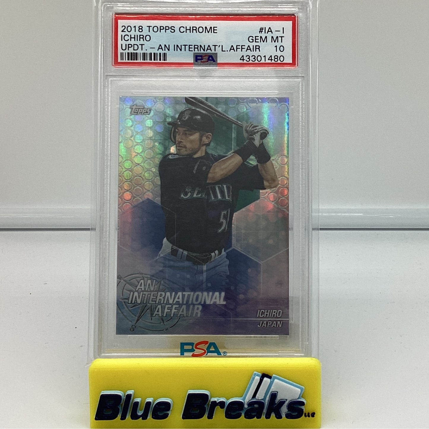 2018 Topps Chrome - ichiro Gem 10