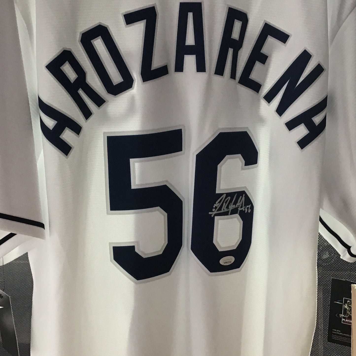 Autographed Randy Arozarena Jersey - Tampa Bay Rays