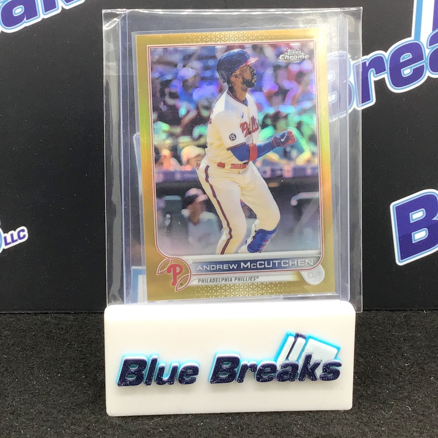 2022 Topps Chrome - Andrew McCutchen - Gold - 25/50 - Philadelphia Phillies