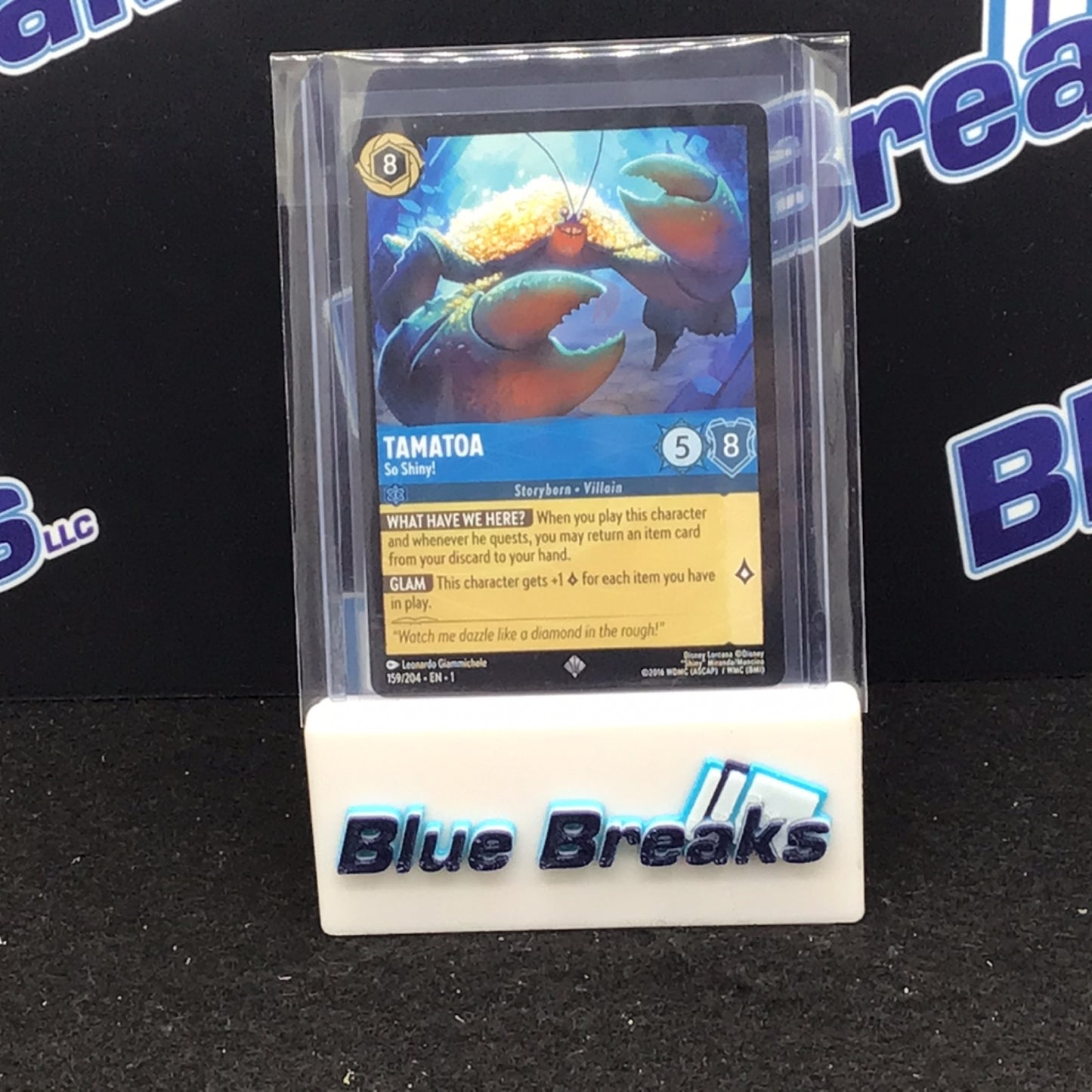 2023 Disney Lorcana The First Chapter Tamatoa So Shiny! 159/204