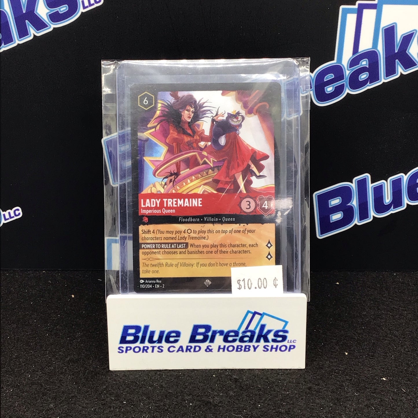 2023 Lorcana Rise of the Floodborn Lady Tremaine Imperius Queen 110/204