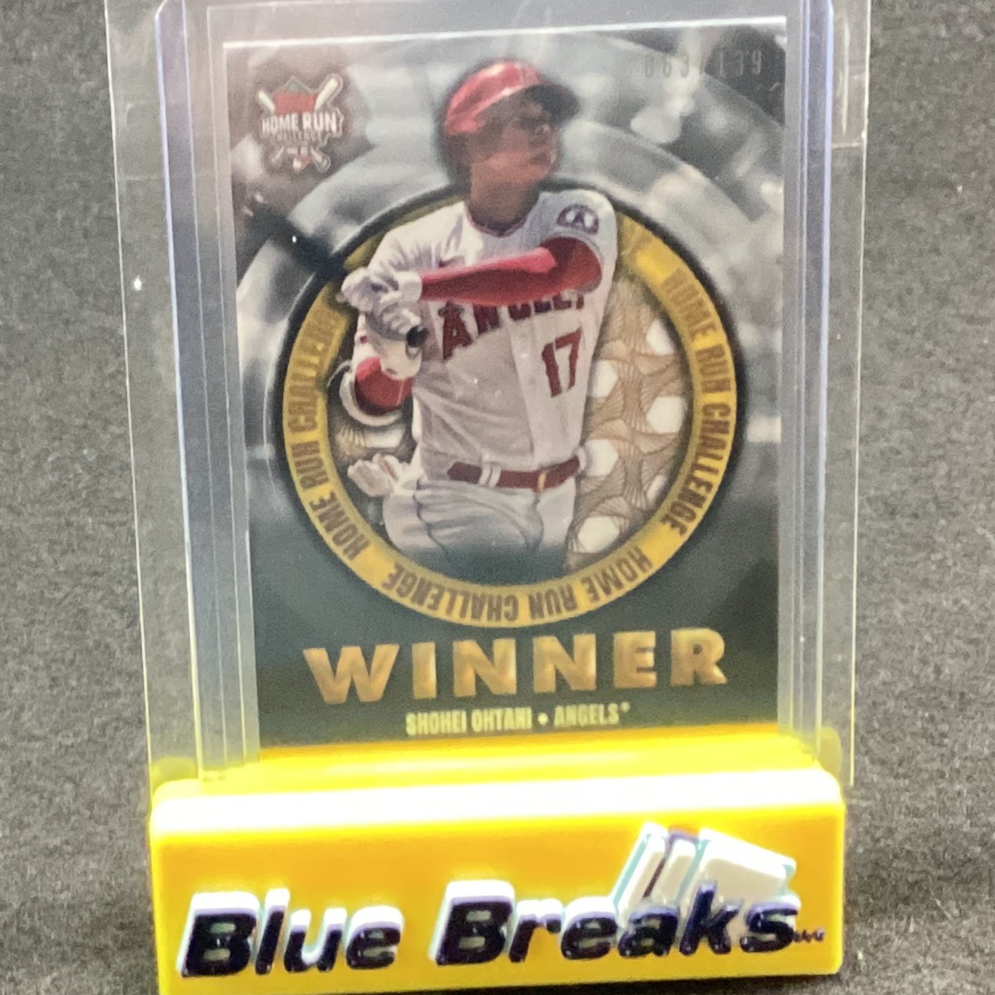 2022 Topps Home Run Winner - Shohei Ohtani 63/139