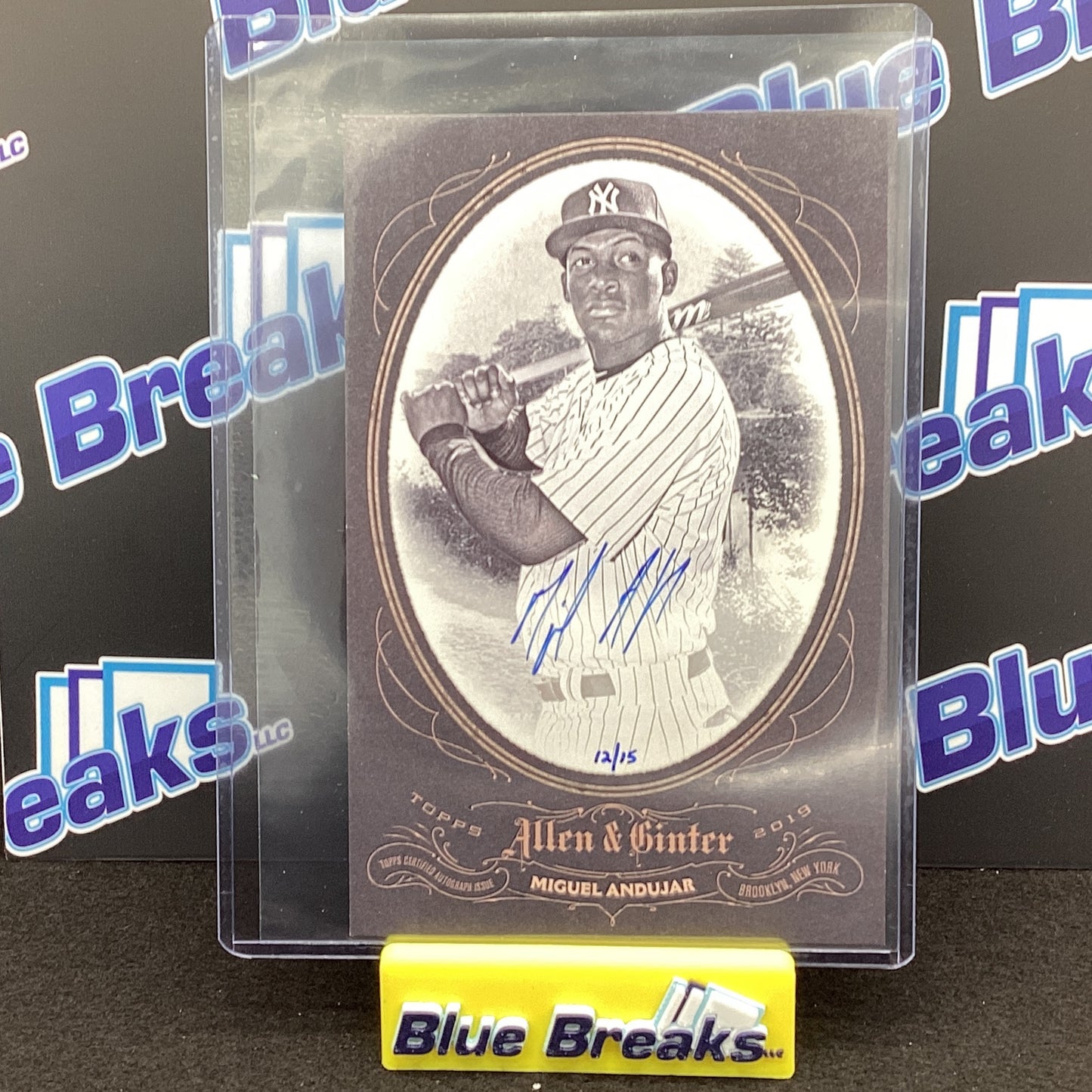 2019 Allen & Ginter Miguel Andujar Cabinet Box Loader auto 12/15