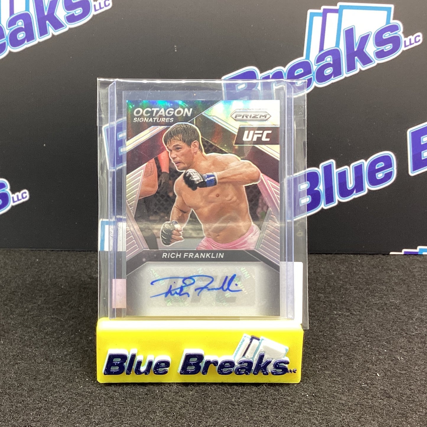 2021 Prizm UFC - Rich Franklin auto Silver #OS-RFK