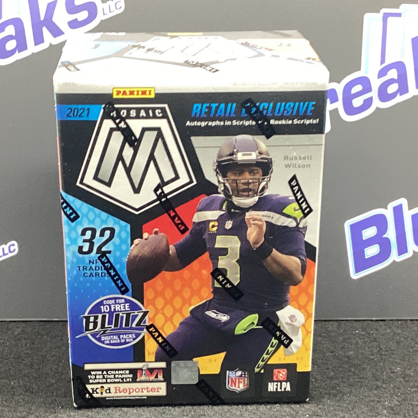 2021 Panini - Mosaic NFL Blaster - 1 Fanatics Exclusive Red Insert - Sealed Wax