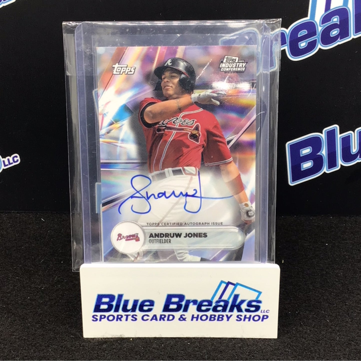 2024 Topps Industry Conference Andruw Jones auto ABU-AJ Braves