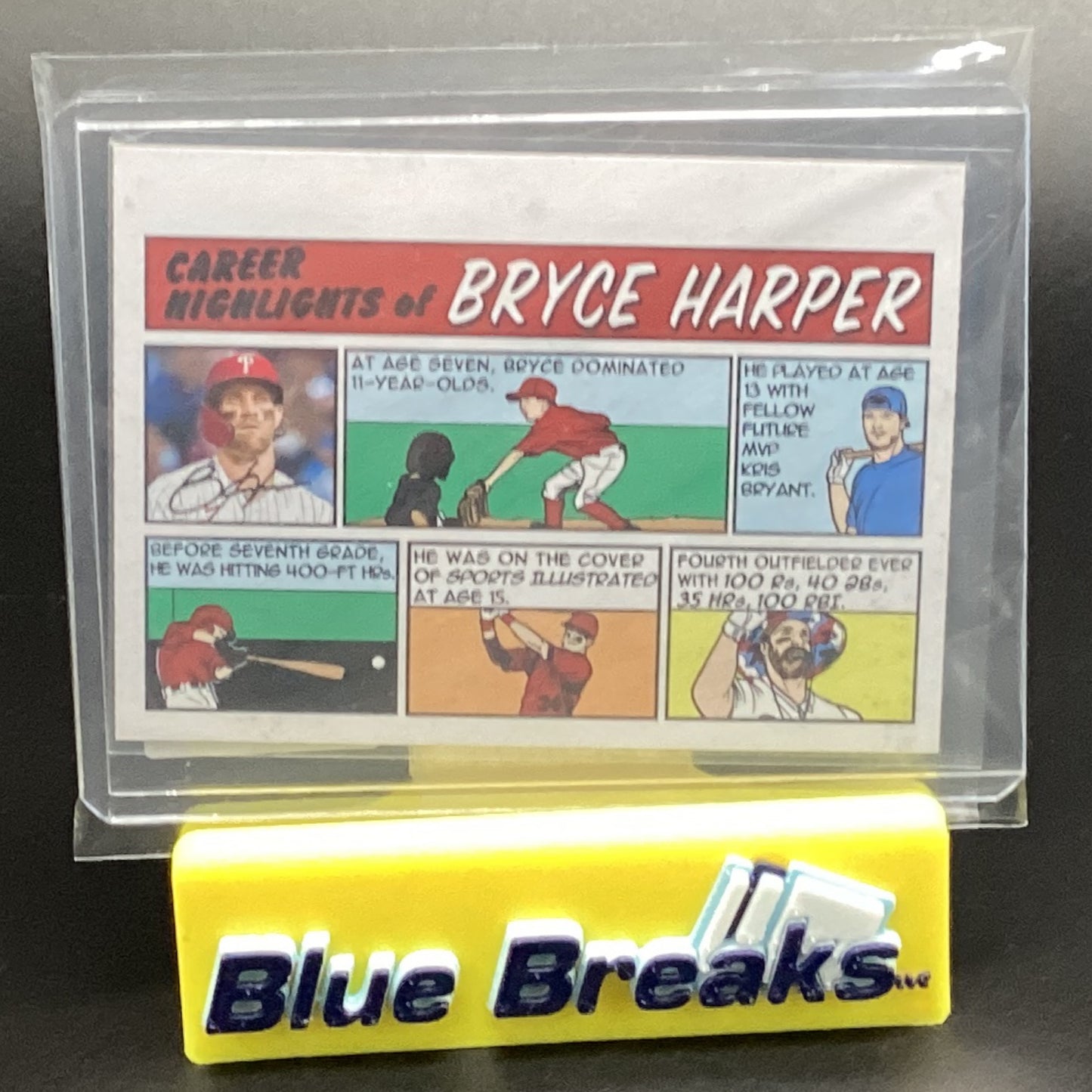 2022 Topps Career Highlights of Bryce Harper